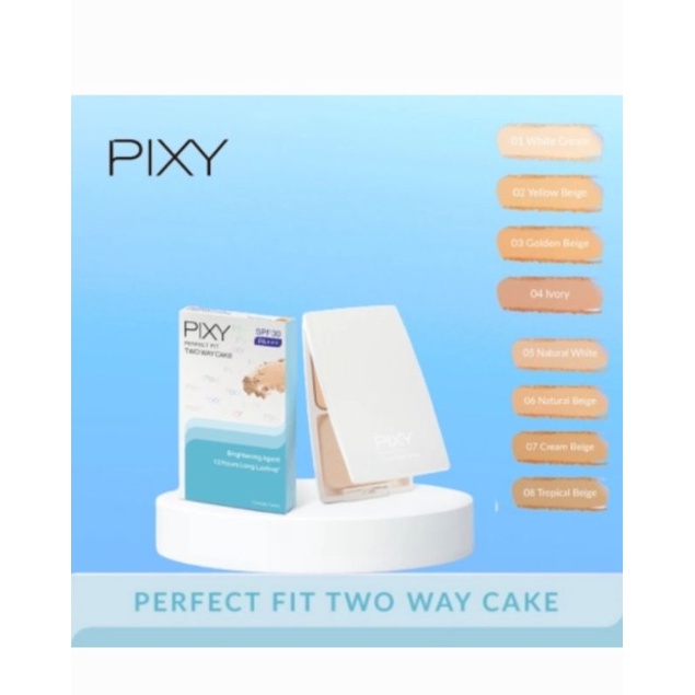 ❤ jselectiv ❤ PIXY UV WHITENING Two Way Cake PERFECT FIT | Bedak Two Way Cake PIXY