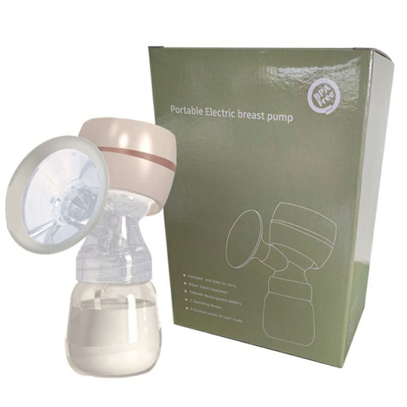 Pompa ASI Electric Breast Pump Milk Bottle Baby Breastfeeding Rechargeable Single Elektrik Portable Pump perlengkapan bayi Tanpa Rasa Sakit