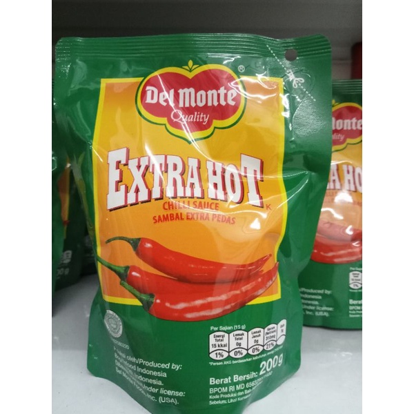 

delmonte saos extra pedas 200g