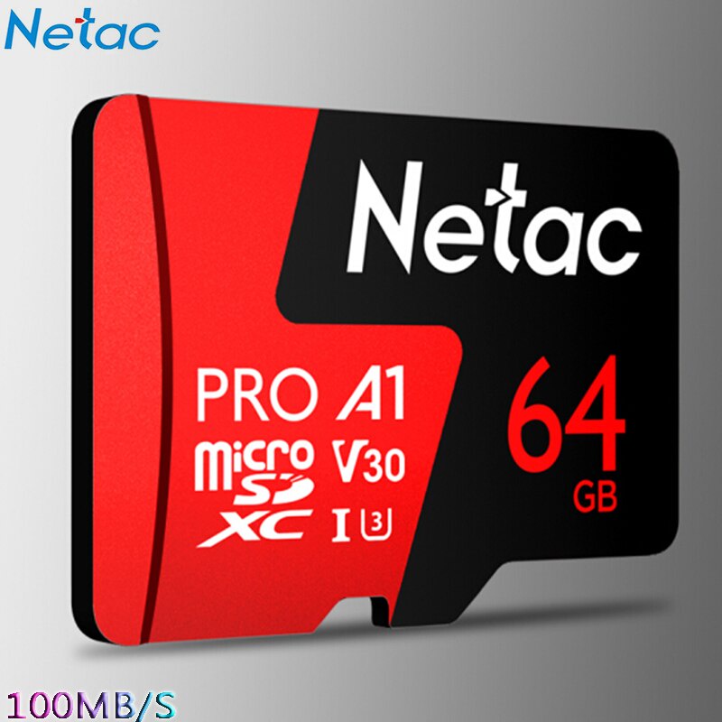 Netac Extreme Memory Card 256GB Kartu Micro SD TF 128GB 64GB 32GB Kartu Micro SD Kecepatan Tinggi