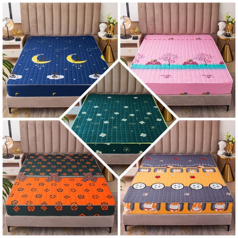 Sprei waterproof 180x200 / seprei waterproof anti ompol