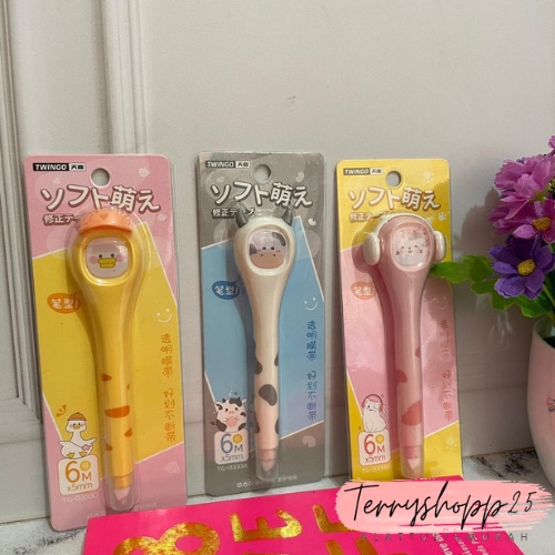 

CORRECTION TAPE TWINGGO PANJANG ZOO TG-B3336 MURAH BISA COD