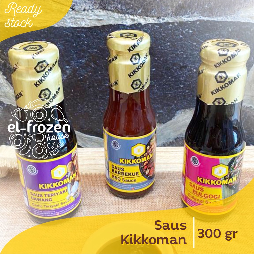 

Saus Kikkoman / Aneka Saus Jepang Korea Halal 300 gr