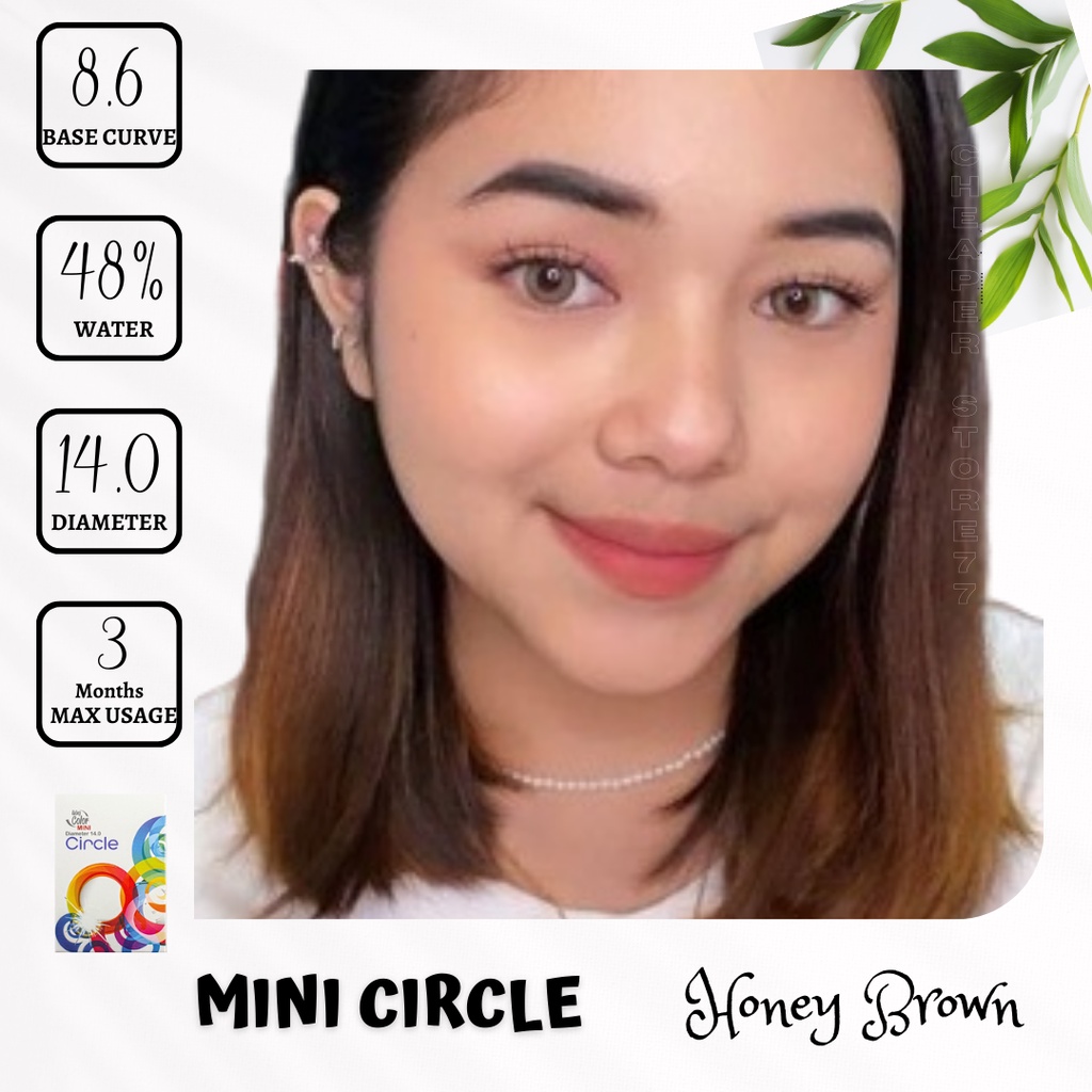 SOFTLENS MINI CIRCLE BY LIVING COLOR MINUS -0.50 SD -2.75