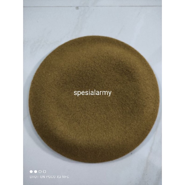 BARET COKLAT ARHANUD / ARMED BARET CAMEL TNI