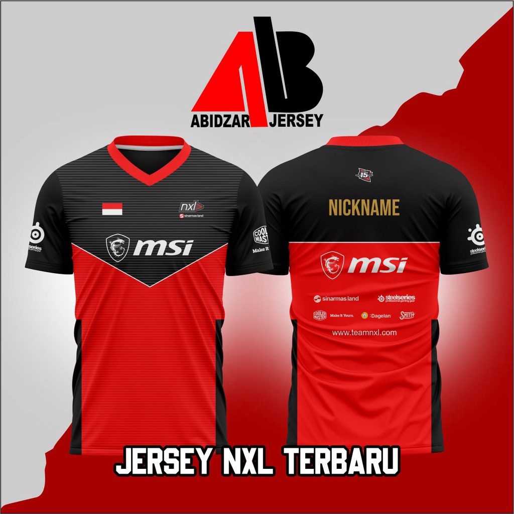 JERSEY NXL INDONESIA TERBARU GAME CODM