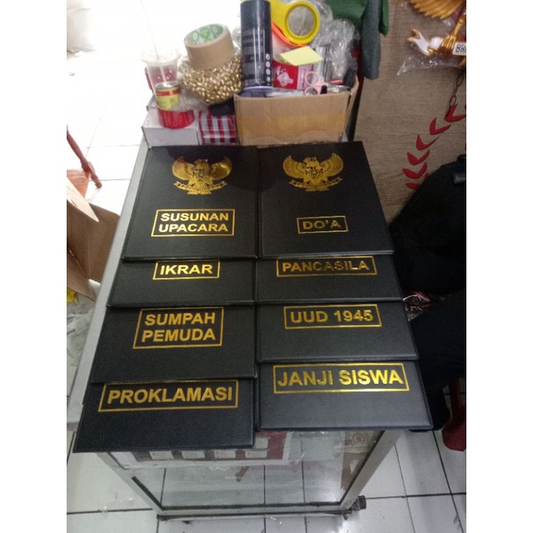 

map upacara bendera bahan kalep paket 8