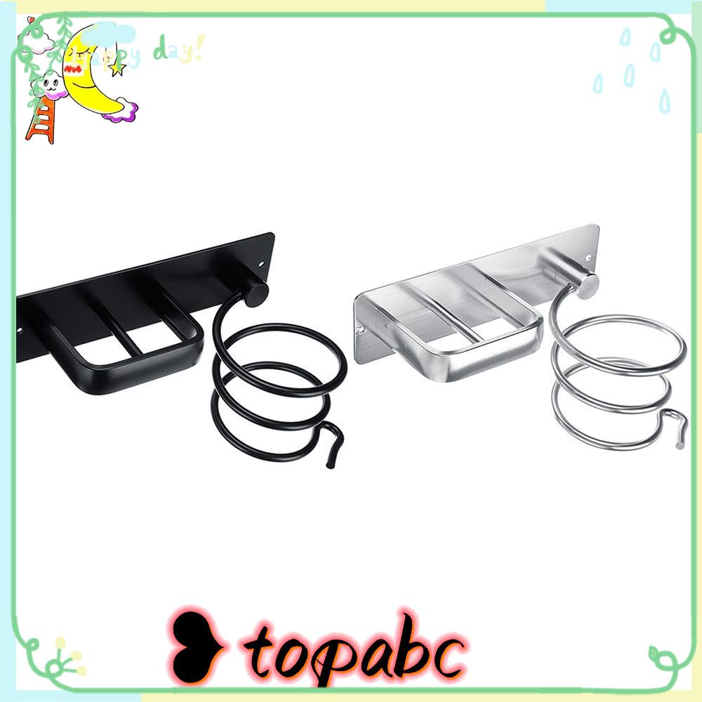 Top Tempat Pengering Rambut Aluminium Holder Stand Aksesoris Kamar Mandi Hairdryer Rak Blower Organizer