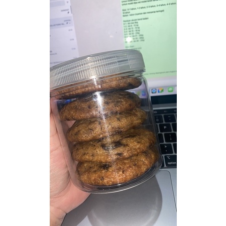 

choco chip cookies kue vegan chocolate coklat
