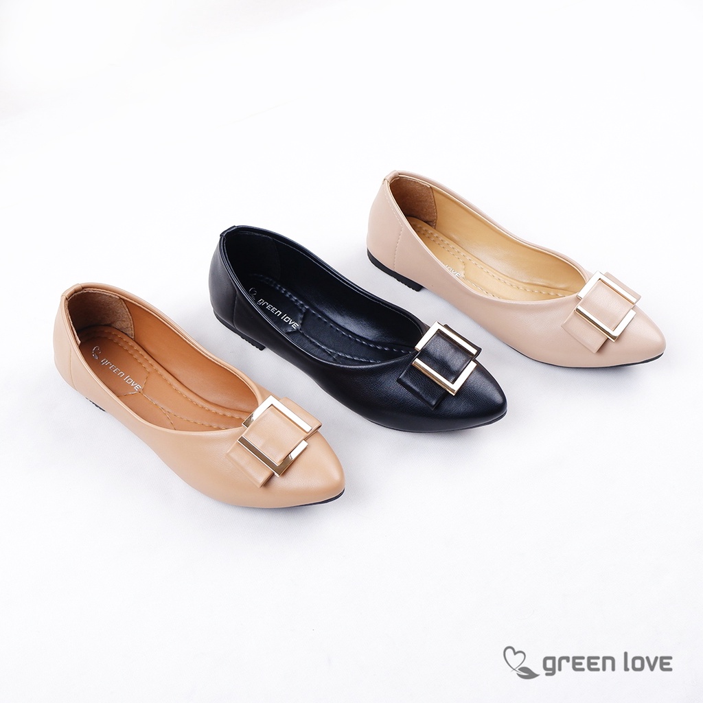 Green Love Sepatu Wanita Flat ESSENSIAL