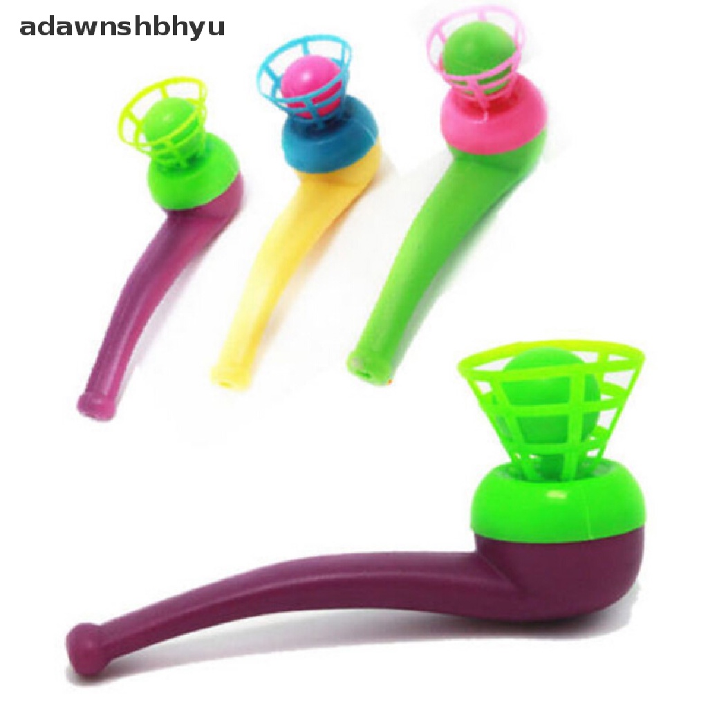 Adawnshbhyu 1/6/10 Pcs Blow Pipe &amp; Balls - Mainan Anak Loot Party Bag Fillers Wedding Kids ID