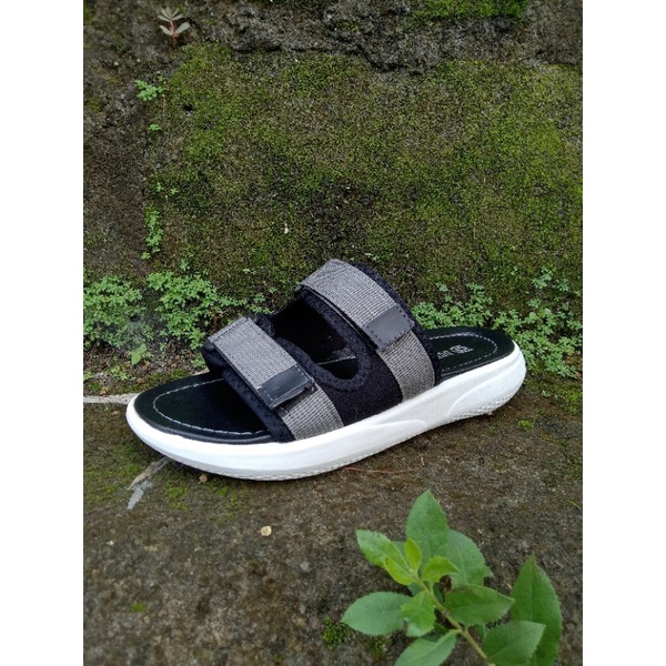 sandal slop wanita terbaru sandal slip on cewek QN-012 new fashion