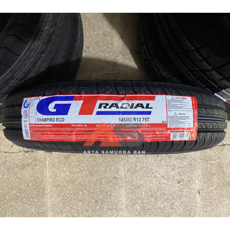 Ban GT Radial Gajah Tunggal Champiro Eco 145 / 80 R 13 R13