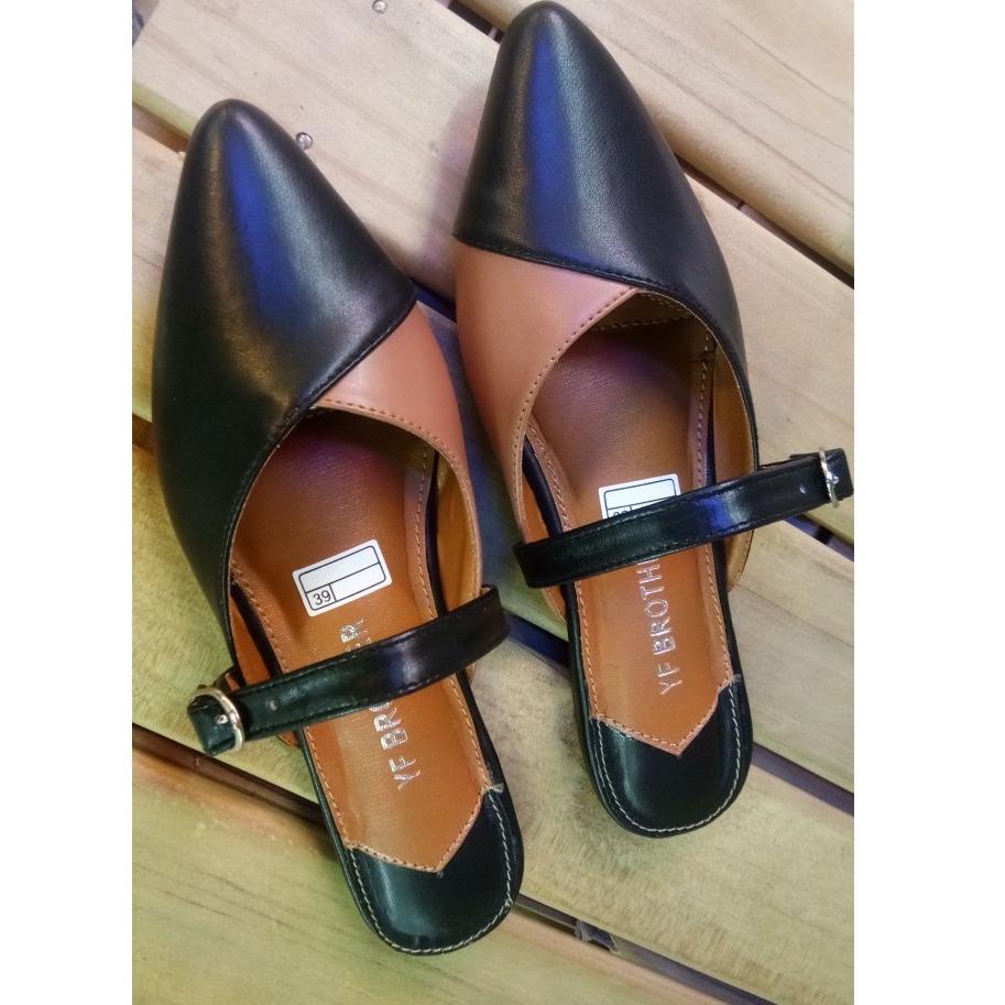 SGT.10De22ᴮ ▫ PWbaru sepatu flatshoes 2 warna sepatu balet sudah meggunakan alas super empuk FS0029