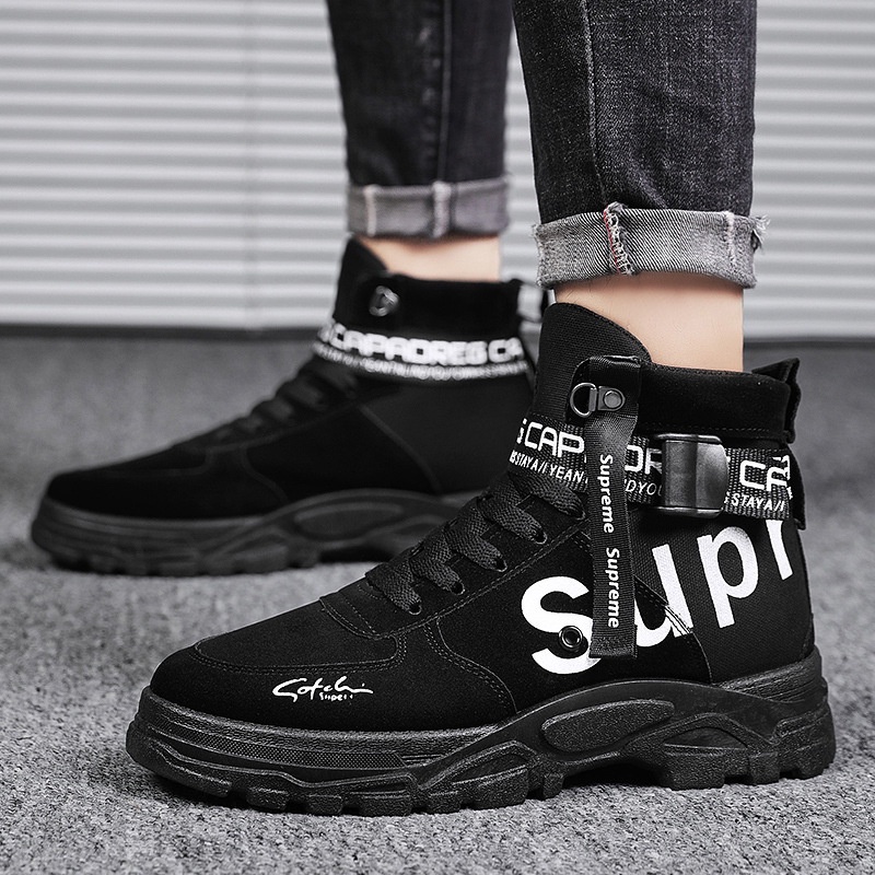 TBIG [COD] Sepatu Pria BOOTSUPR Ankle Boot Sepatu Import Pria Kuliah Kerja Santai