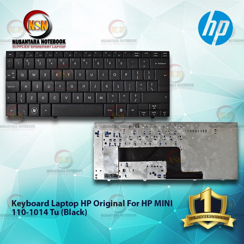 Keyboard Laptop HP MINI 110-1014 Tublack