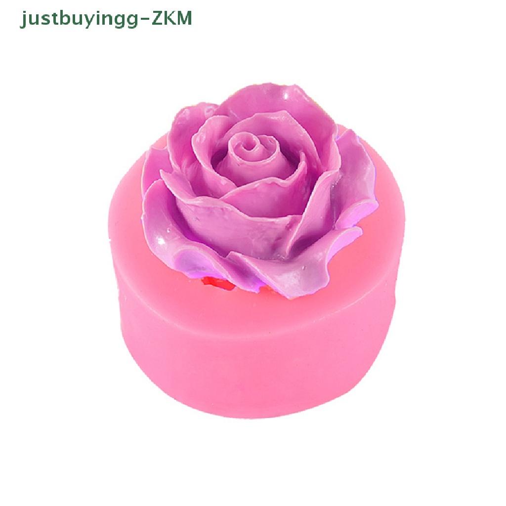 [Tinggal Belig] 1Pc Lilac Rose Lily Fondant Cetakan Silikon DIY Baking Mold Gadget Dapur [RICO]