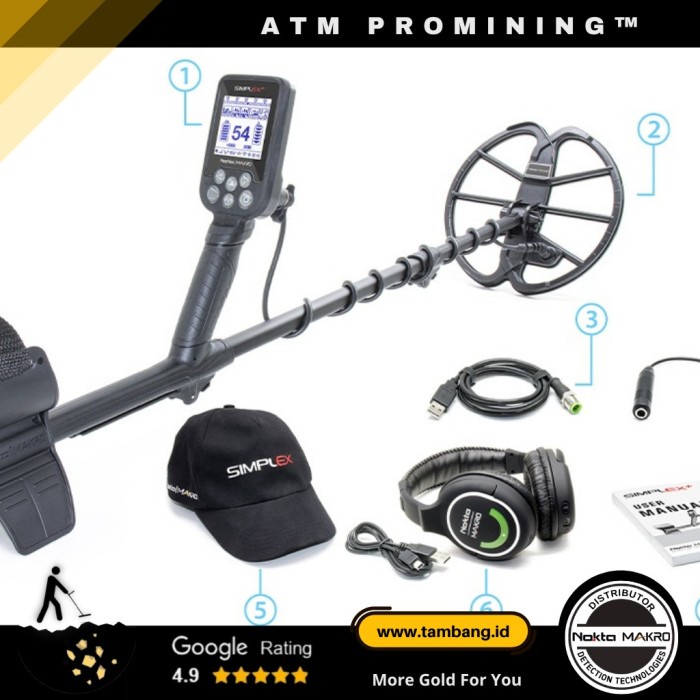 Detect Simplex+ Whp - Nokta - Distributor Resmi [Service@Noktadetectors.Id]