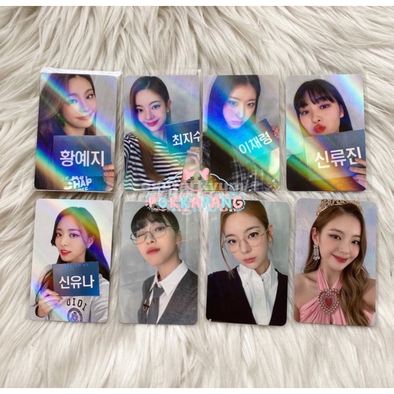 ITZY Checkmate Soundwave Makestar Benefit Photocards (Yeji, Lia, Ryujin, Chaeryeong, Yuna)