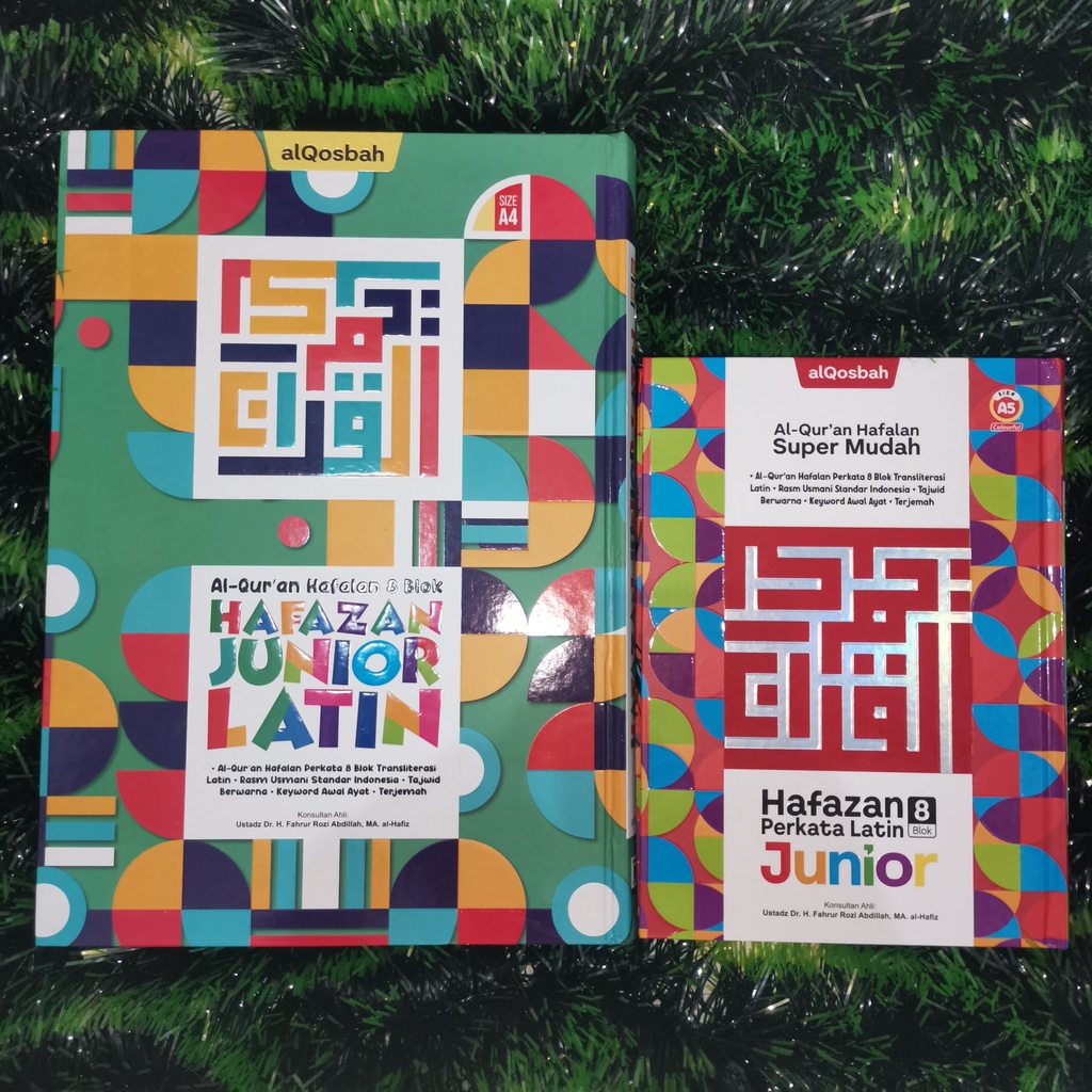 AL-QUR`AN HAFAZAN 8 BLOK PERKATA LATIN / JUNIOR A4 / JUNIOR A5