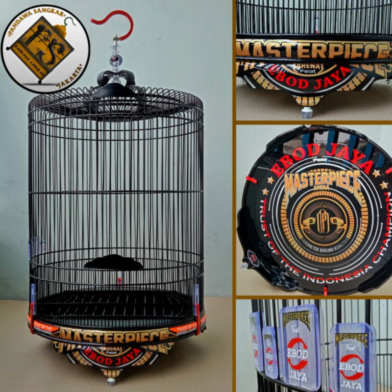 SANGKAR/KANDANG MURAI EBOD JAYA PVC DECAL EBOD MASTERPIECE
