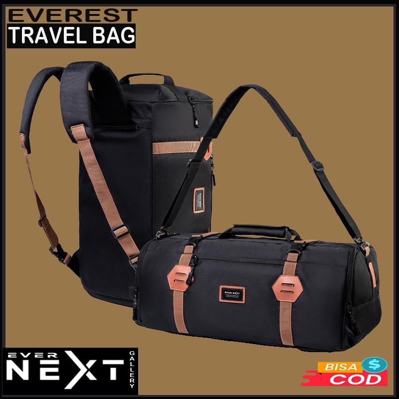 Promo tas travel bag olah raga tas gym pria anti air tas backpacker mudik tas pulang kampung travelbag traveller