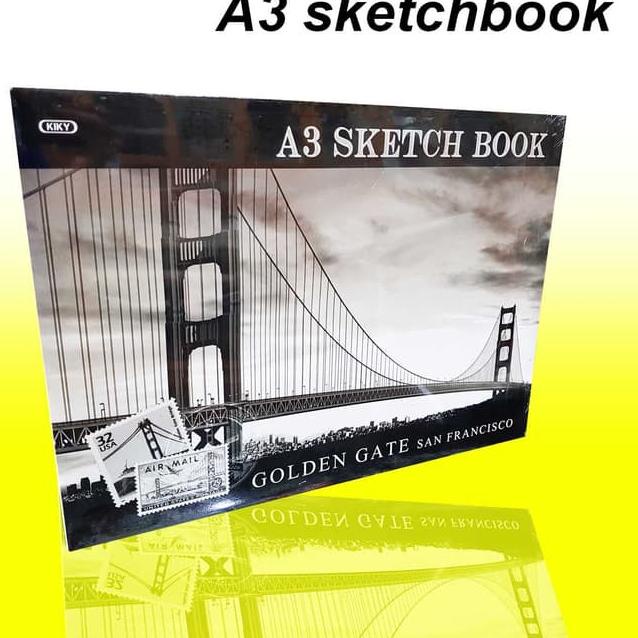 

ね Buku Gambar Sketch Book Kiky A3 50 Lembar ㅝ