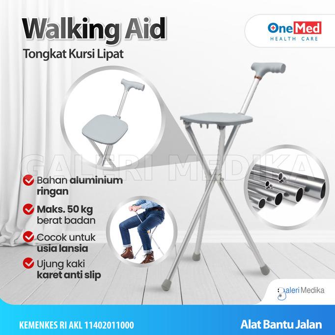 BANTING HARGA Tongkat Kursi Lipat - Onemed