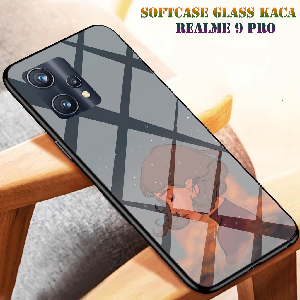 Softcase Kaca For REALME 9 PRO & PRO PLUS - Case Handphone REALME 9 PRO & PRO PLUS [T91].