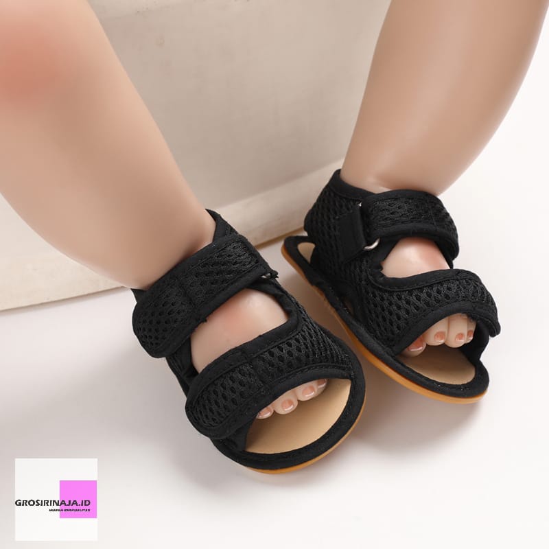 Sandal Bayi Prewalker Laki-Laki Perempuan Jaring 0-14 Bulan