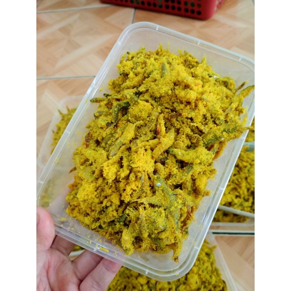 

pakasam ikan seluang khas hulu sungai 1kg