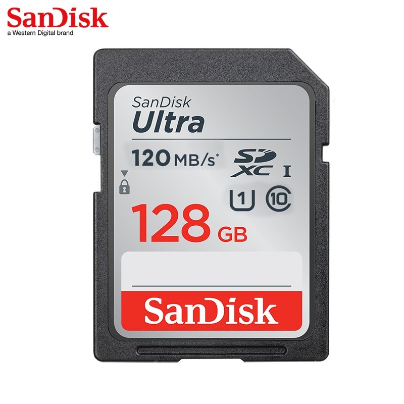 SanDisk SD Card Ultra SDXC 140MBps 128GB UHS-I - SD Card Ultra 128GB