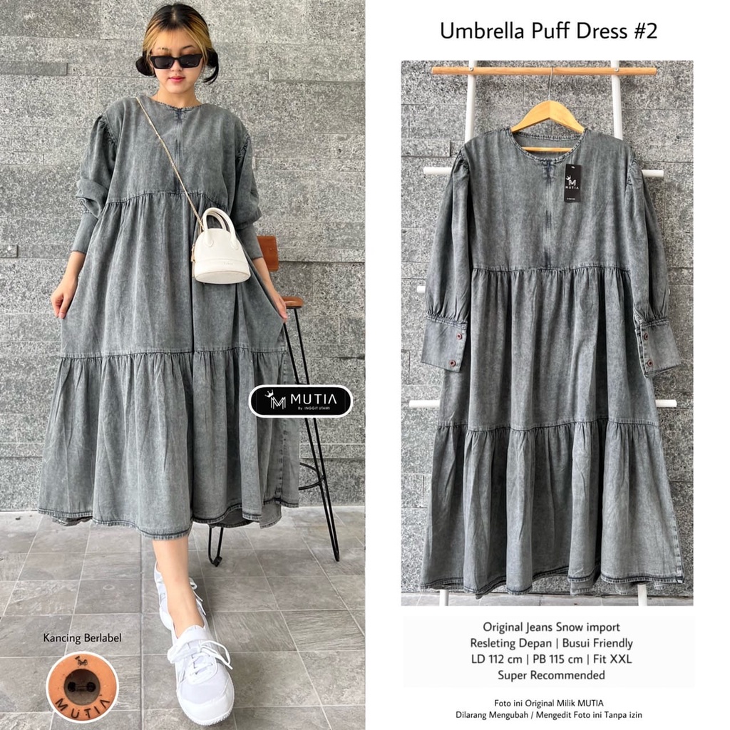 UMBRELLA PUFF DRESS #2 BY MUTIA