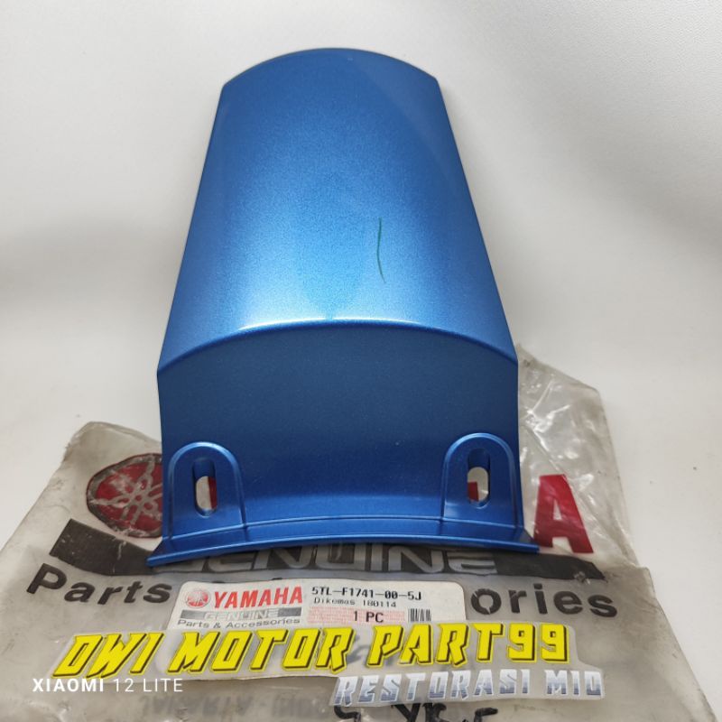 COVER TAIL PAD SAMBUNGAN BODY BELAKANG MIO BIRU SAPPHIRE 5TL-F1741-00-5J ORIGINAL