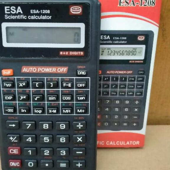 

((G-9-2 »> KALKULATOR SCIENTIFIC ESA 1208 SIN COS TG premium