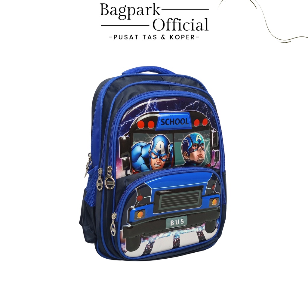 Tas Ransel Anak Cowok Alto Tas Sekolah Anak Tas Anak Laki Laki Embos Gambar Transfomers Avengers Spiderman Terbaru