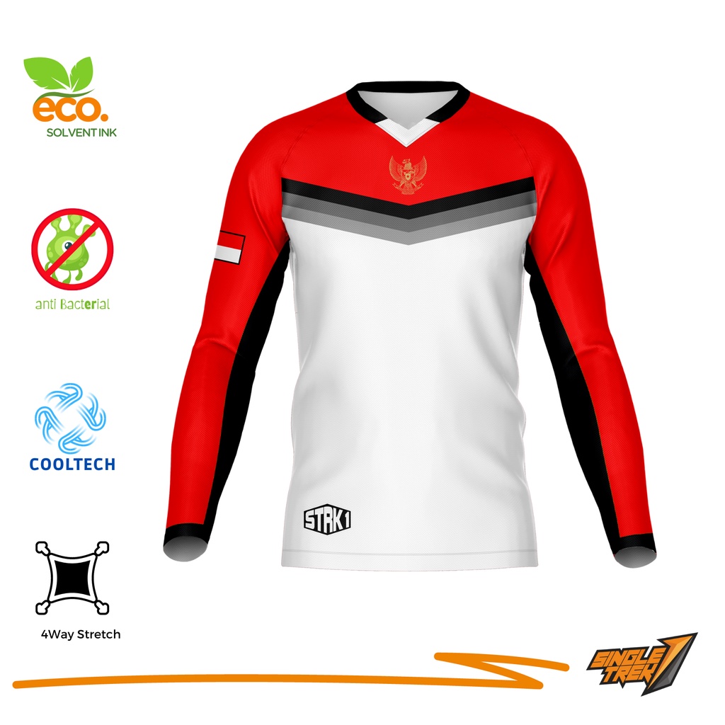 Jersey Sepeda Singletrek1 Cooltech ORI adem Premium Long JSP B