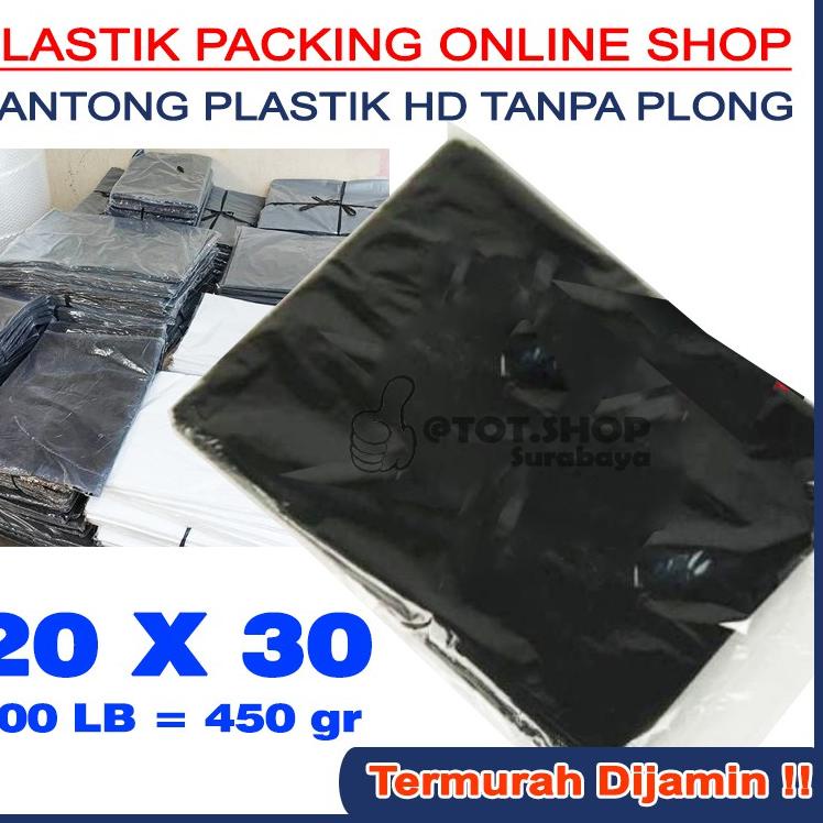 MEN SALE 20 X 30 PLASTIK PACKING ONLINE SHOP KANTONG KRESEK SAMPAH PLASTIK HD TANPA PLONG 20 X 30