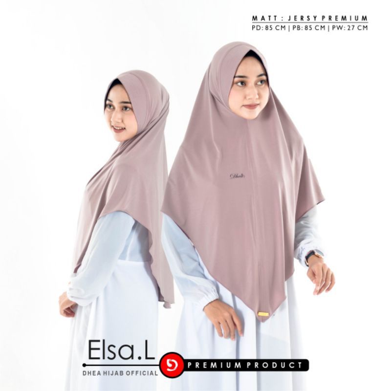 HIJAB NON PET ELSA BY DHEA HIJAB BAHAN STELLA PREMIUM HIJAB ANGGUN