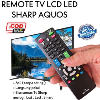 REMOTE REMOT TV LCD LED SHARP AQUOS ASLI
