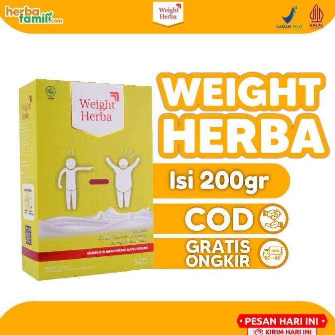 

[BISA COD] WEIGHT HERBA SUSU ETAWA ORI - PENGGEMUK BADAN TANPA GULA & OLAHRAGA