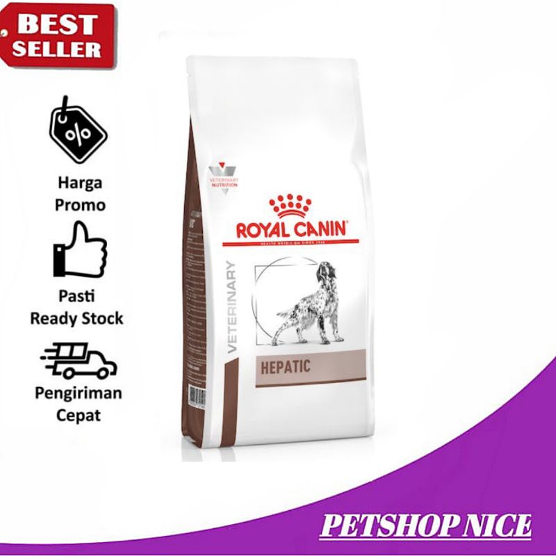 ROYAL CANIN® Vet Hepatic Dog 6kg Dog Food- ROYAL CANIN VET HEPATIC DOG