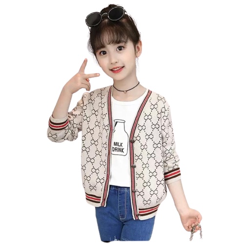 TokoMilkan Cardigan Anak Little Jessy Bahan Rajut Halus | Outer Anak Umur 4-9 Tahun