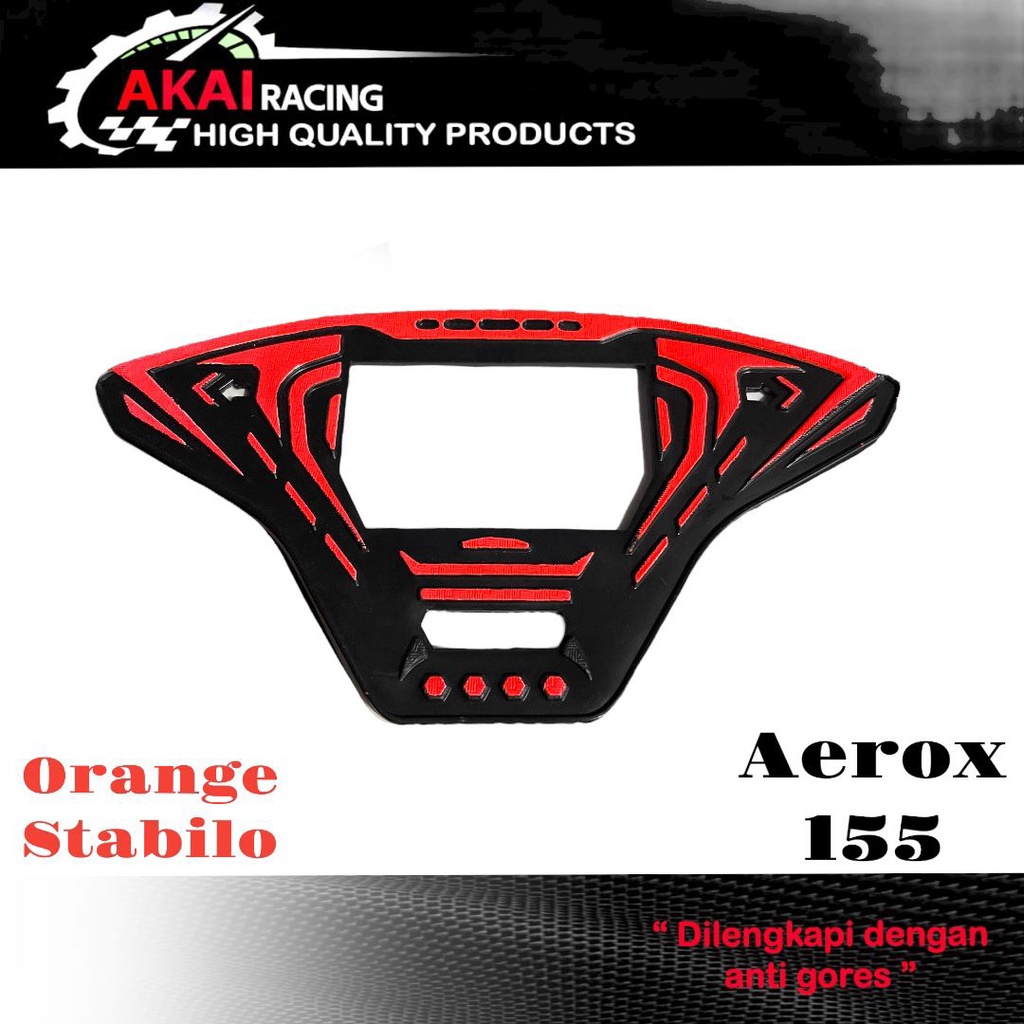 karet pelindung spido meter pcx 160 nmax new aerox 155 new stiker karet tankpad pelindung spido meter