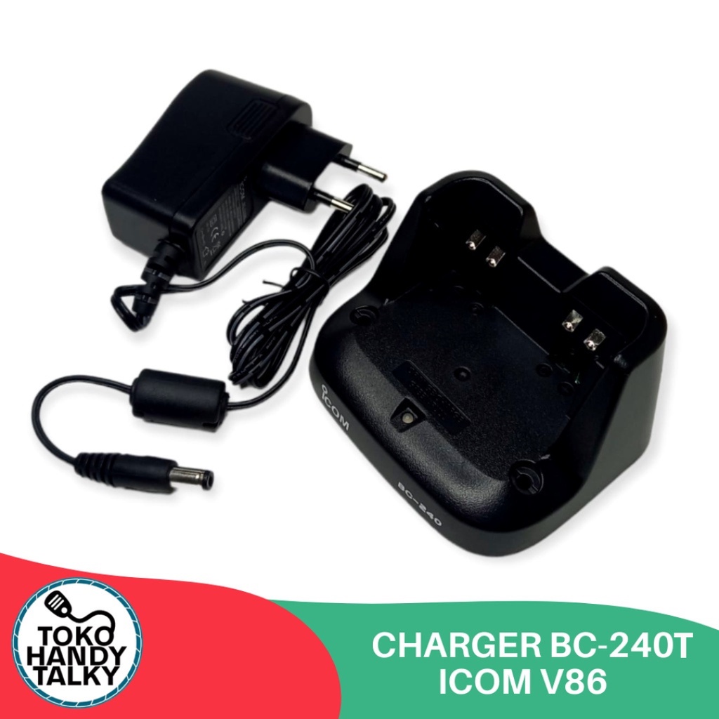 CHARGER HANDY TALKY ICOM V86 BC-240T BC240T NEW