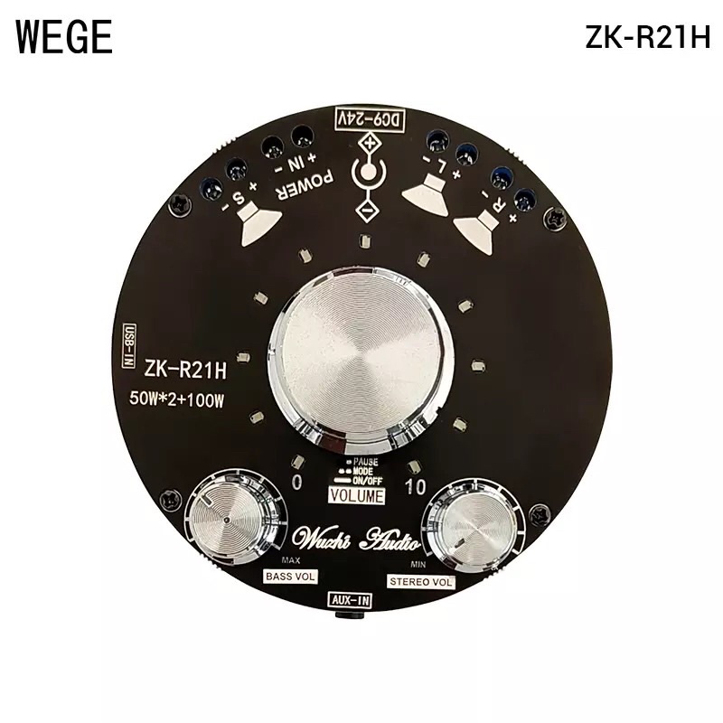ZK-R21H Wuzhi Amplifier Class D 2.1 CH Bluetooth 5.1