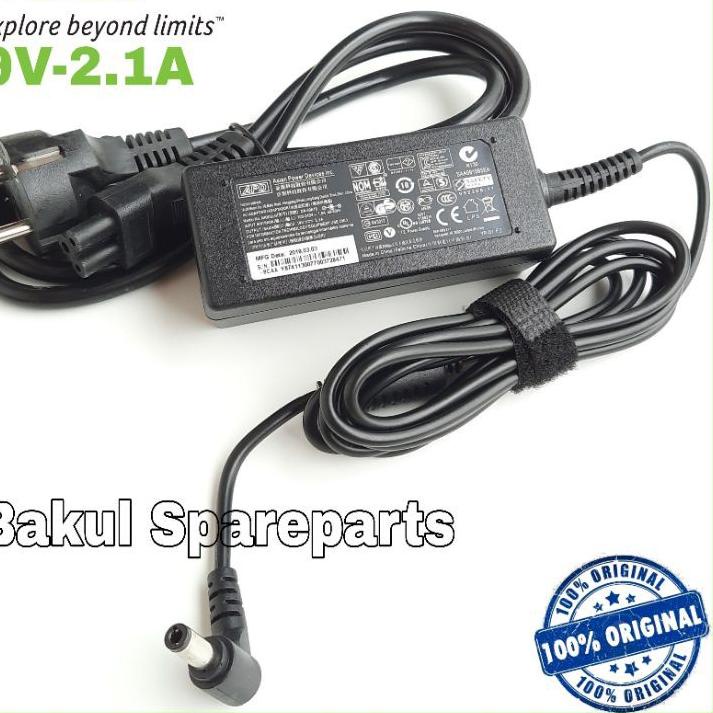 Terbaik Adaptor Charger Casan Laptop Acer One 14 Z1401 Z1402 - 19V 2.1A Original