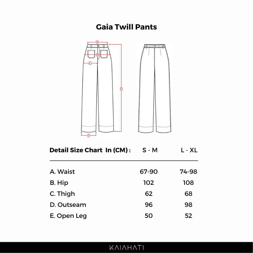 KAIAHATI - Gaia Twill Pants