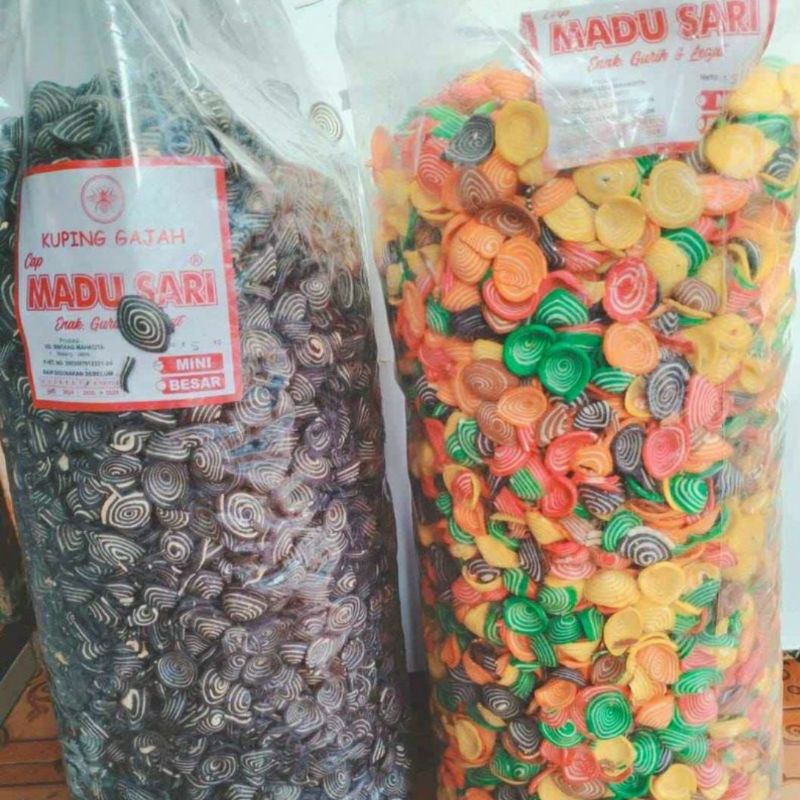 

KUPING GAJAH. KUPING GAJAH MINI, KERIPIK, SNACK, CAMILAN, JAJANAN. kemasan 500gr