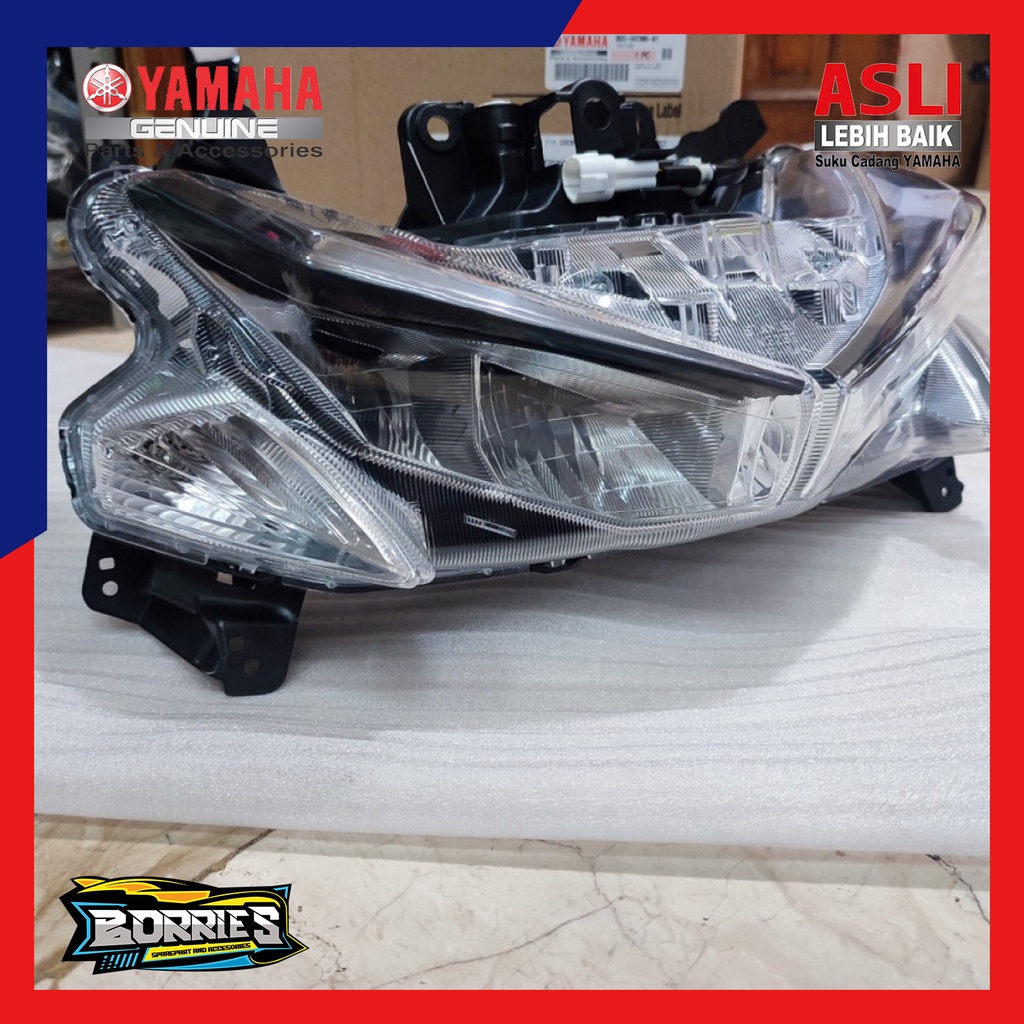 REFLEKTOR/ LAMPU DEPAN AEROX 155 ASLI ORIGINAL YAMAHA B65-H4300-01